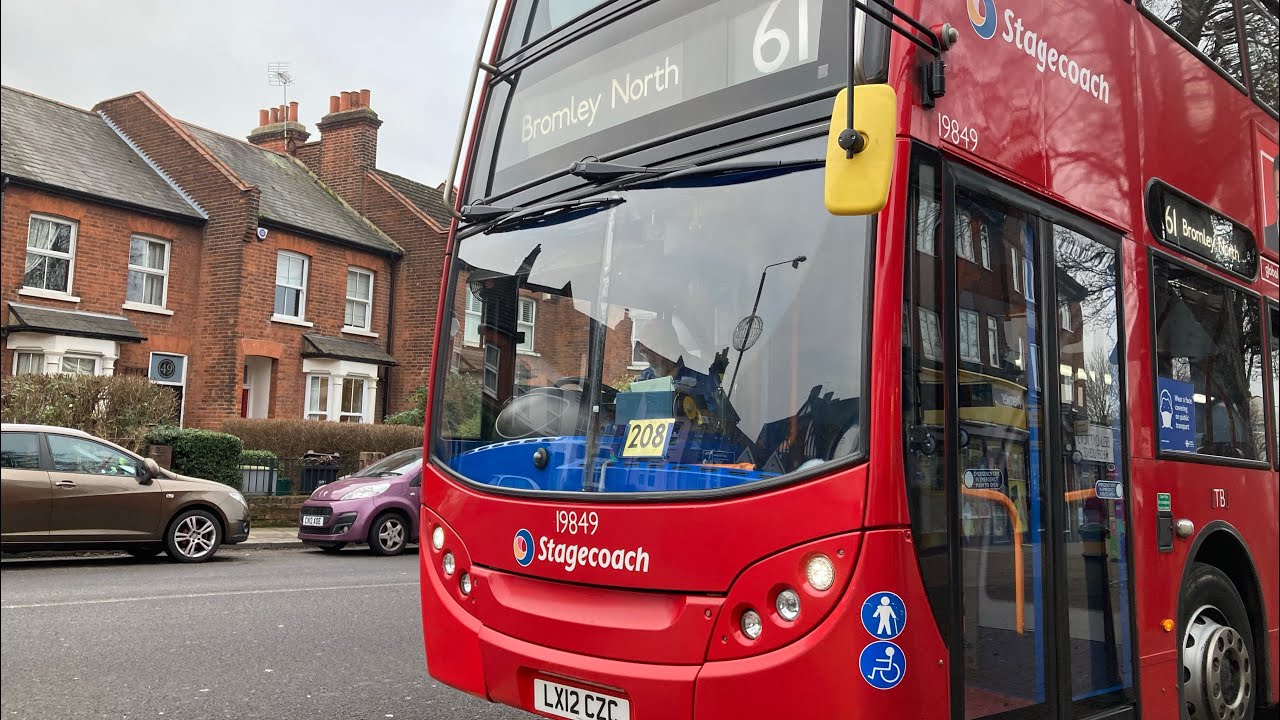 TfL 61 奇斯爾赫斯特➡️ 布羅姆利北🚌19849 LX12 CZC