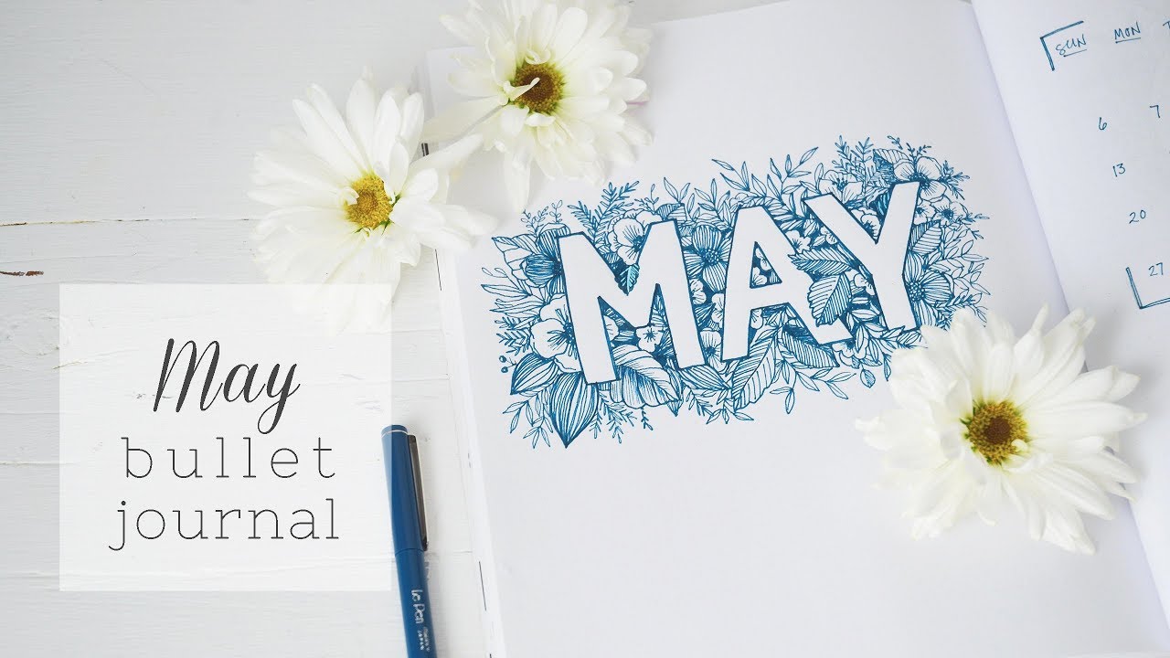 PLAN WITH ME | May 2018 Bullet Journal
