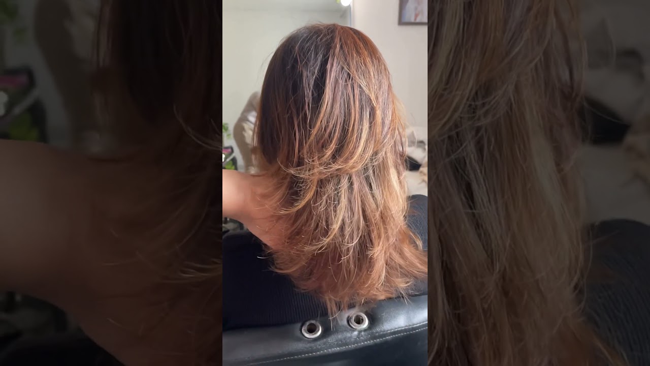 Layers 🥰#thisubeauty #france #beauty #haircut #haircolor #srilanka #hair