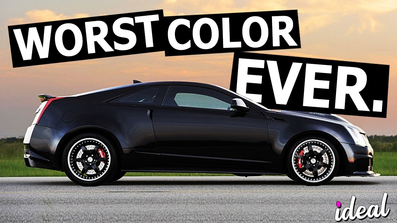 Why You Should NEVER Buy A Black Car... But We Still LOVE Them!