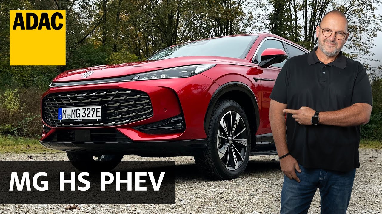 Großes PHEV-SUV zum kleinen Preis? MG HS im Fahrbericht | ADAC