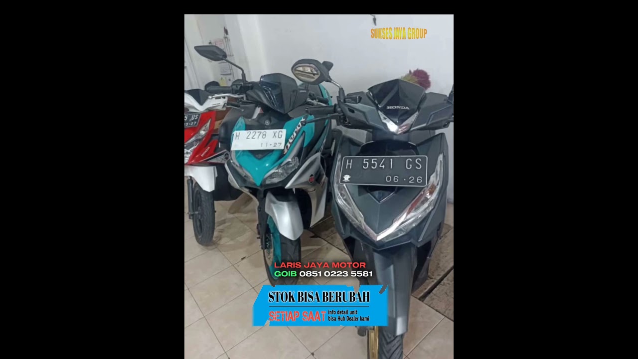 MOTOR BEKAS BERKUALITAS | CEK DI LARIS JAYA MOTOR SEMARANG | STOK BERKUALITAS SUPER