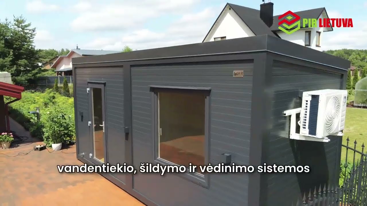 Aukštos kokybės moduliniai namai, tinkami gyventi žiemą ir vasarą | PIR Lietuva