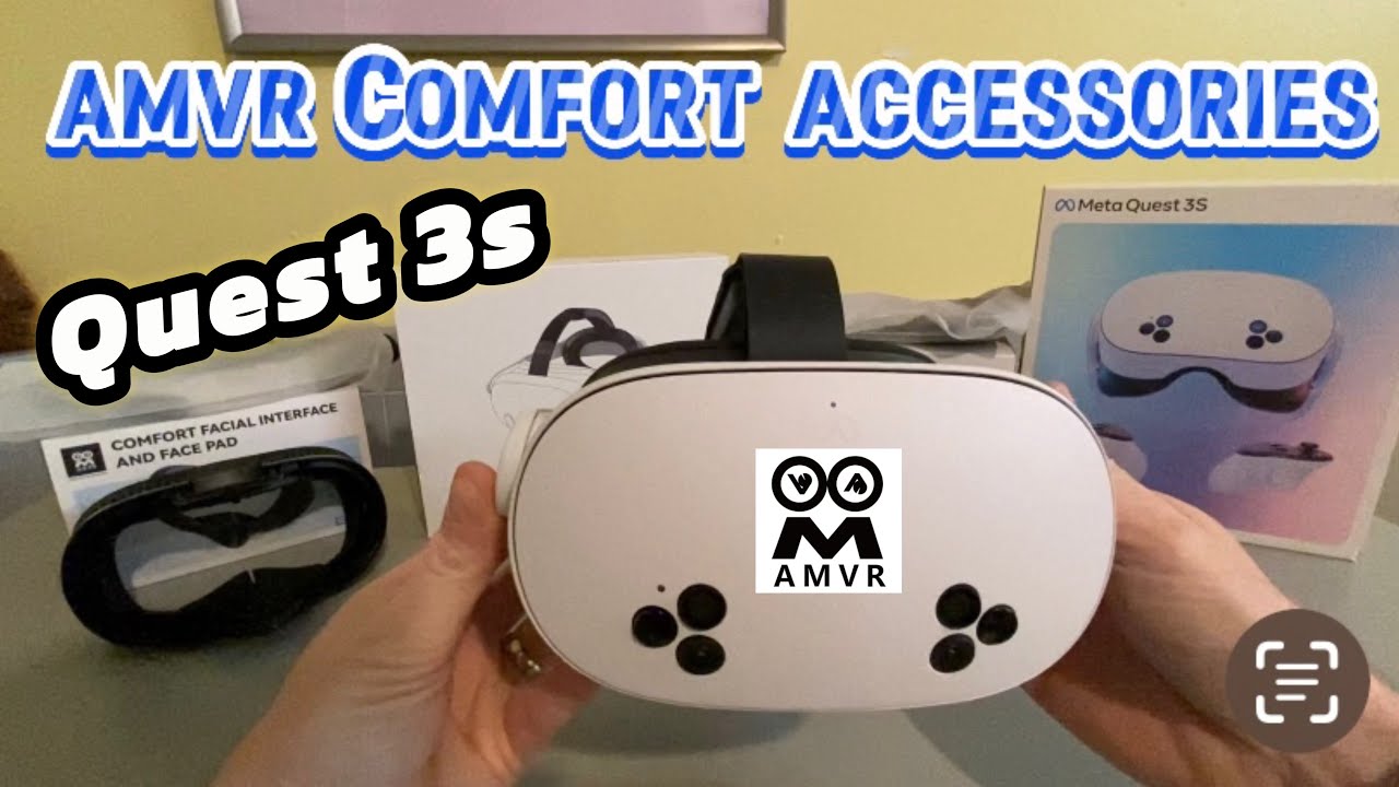 Meta Quest 3S Comfort Accessories from AMVR