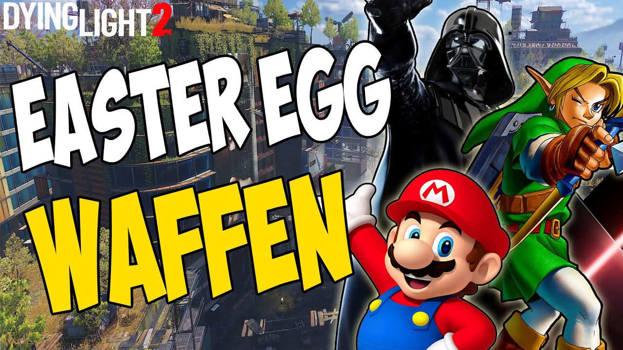 Verrückte Easter Egg Waffen und wie du sie bekommst ☆ Dying Light 2 Deutsch
