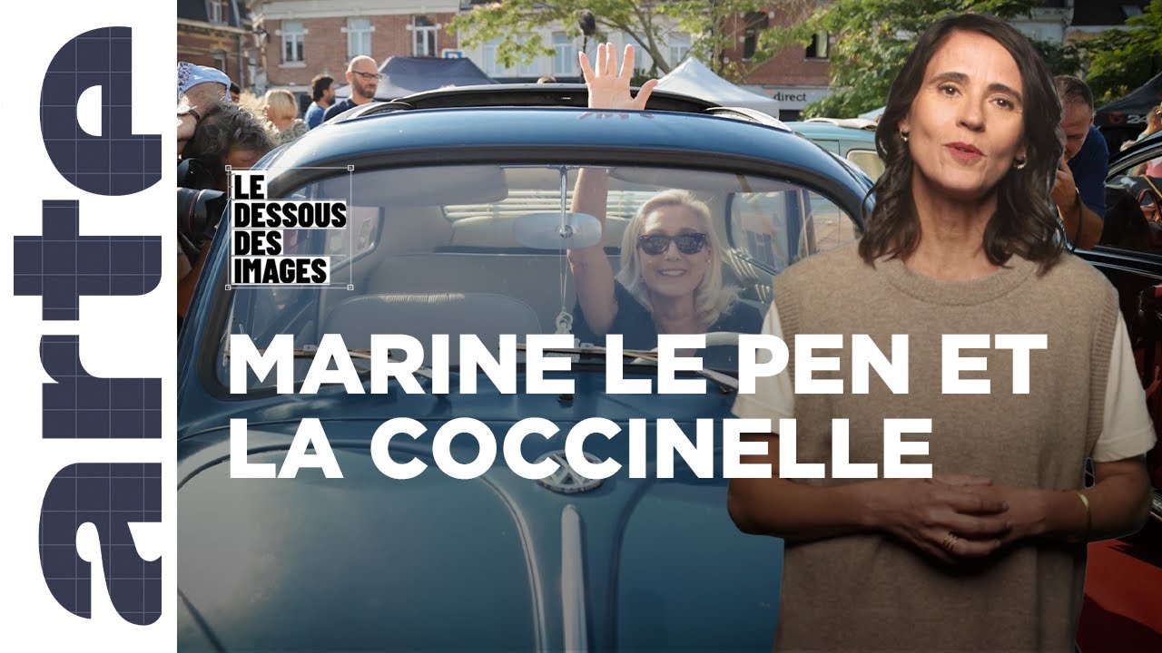 Marine Le Pen : la photo de rentrée, un exercice de com' - Le dessous des images - ARTE