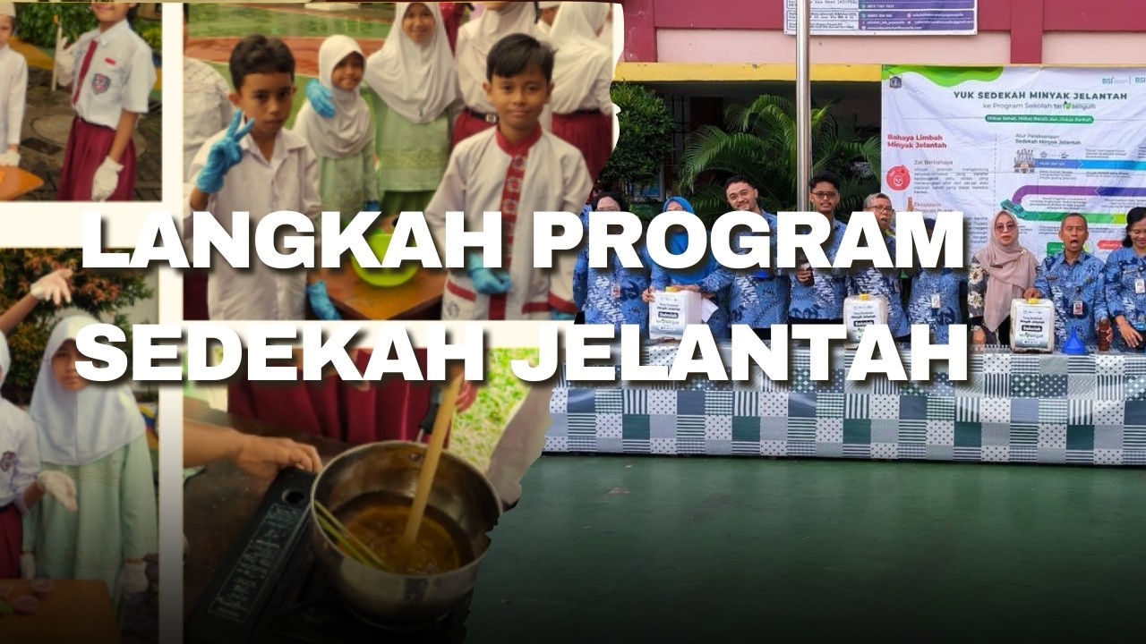 LANGKAH PROGRAM SEDEKAH MINYAK JELANTAH SDN KALIBATA 11