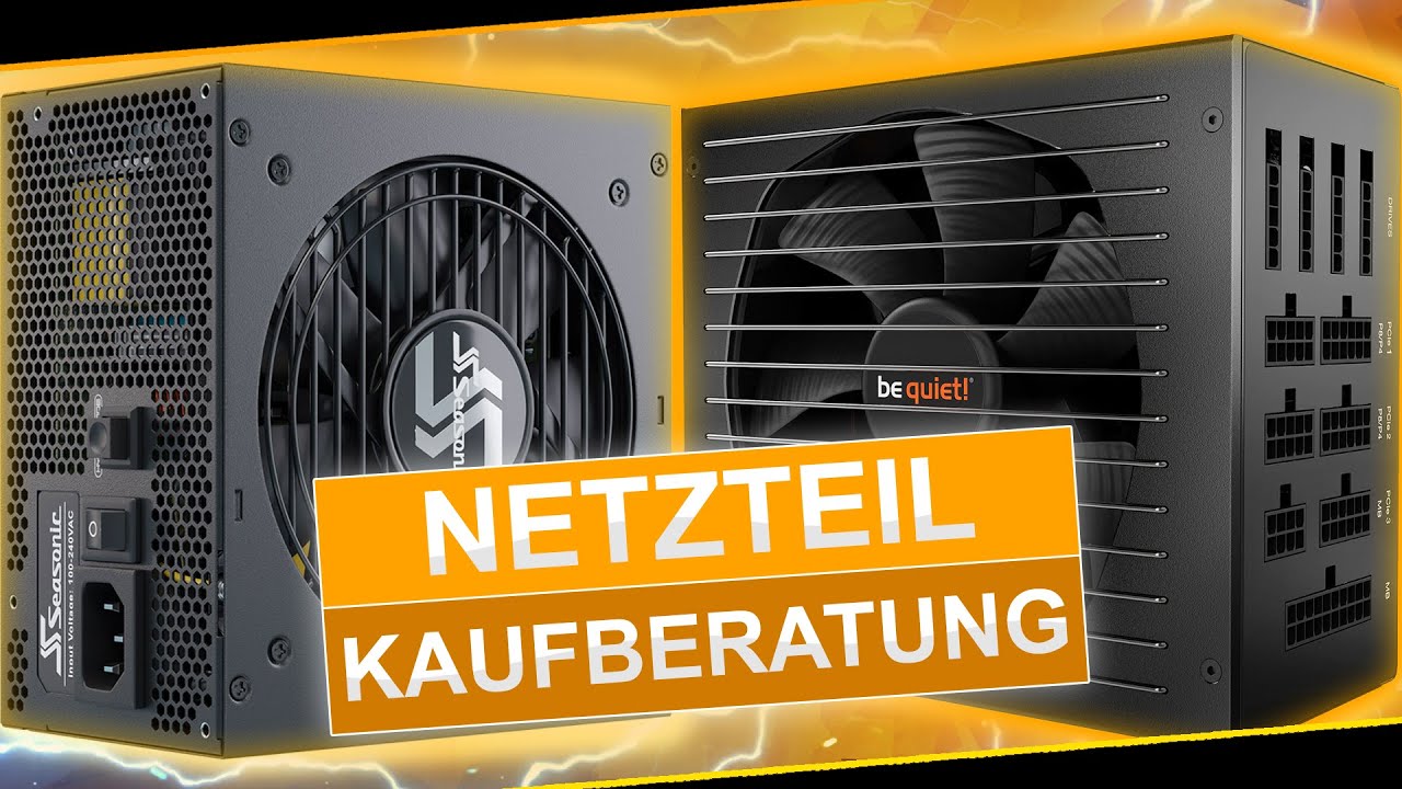 Das BESTE NETZTEIL für deinen PC! | Netzteil - Kaufberatung 2020 / 2021
