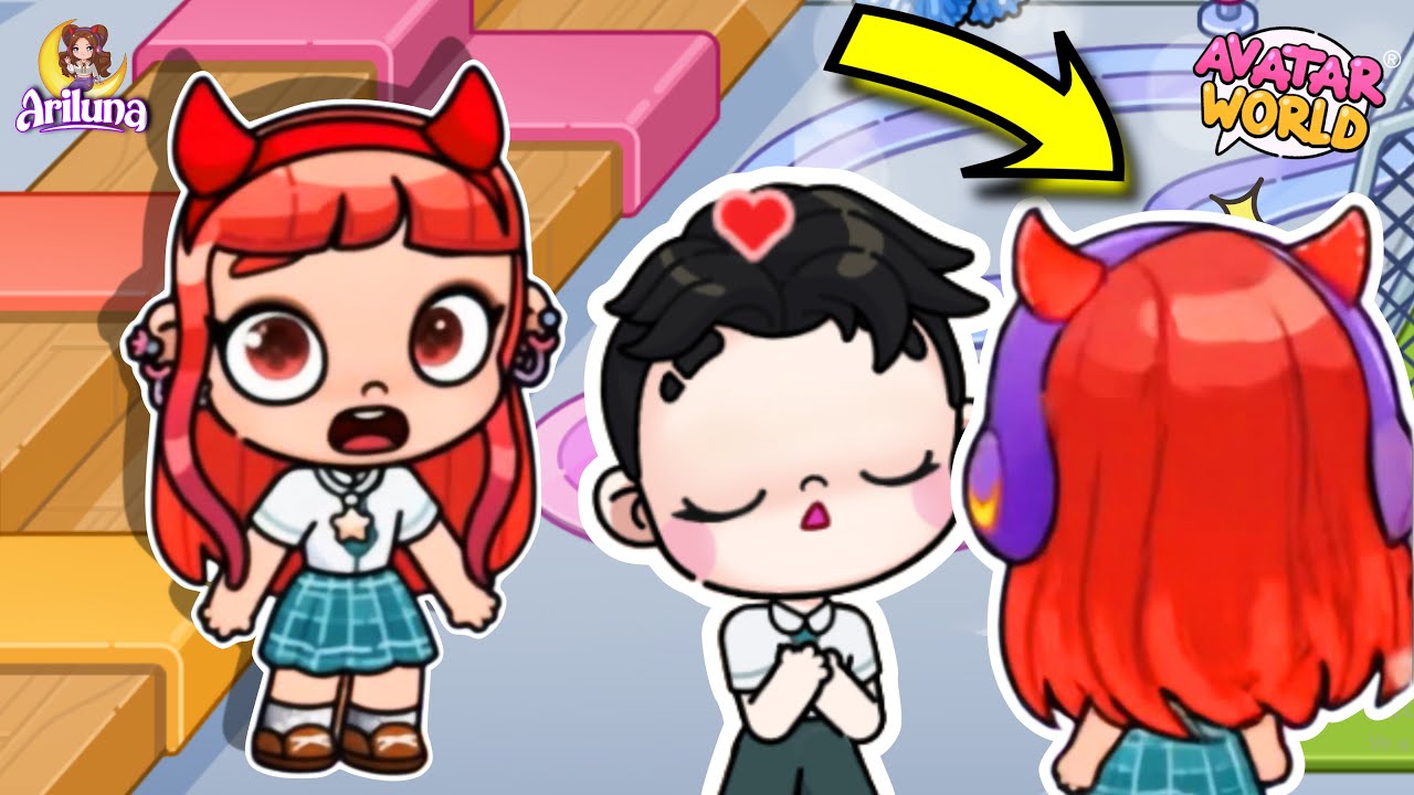😨 ¡ESA NIÑA QUIERE ROBAR MI IDENTIDAD! 😡💔 | AVATAR WORLD 🌎 | ARILUNA