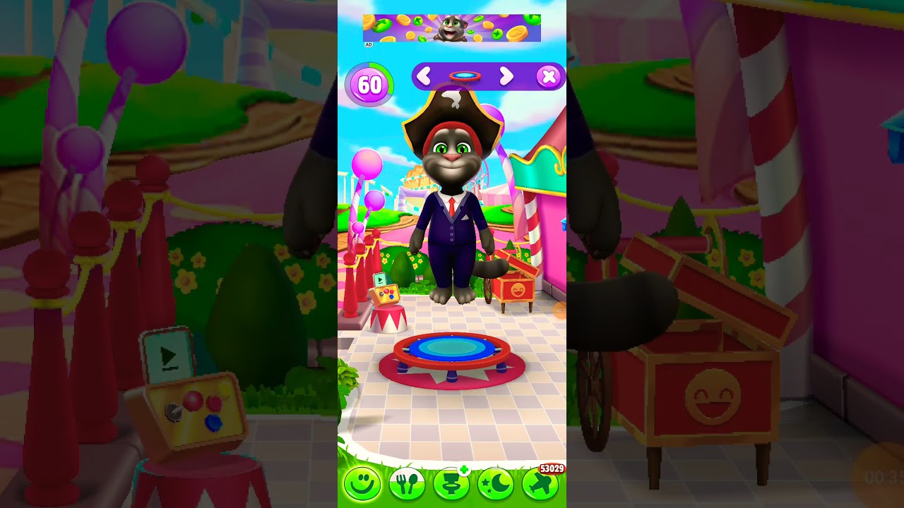 Max Level 60 Talking Tom short