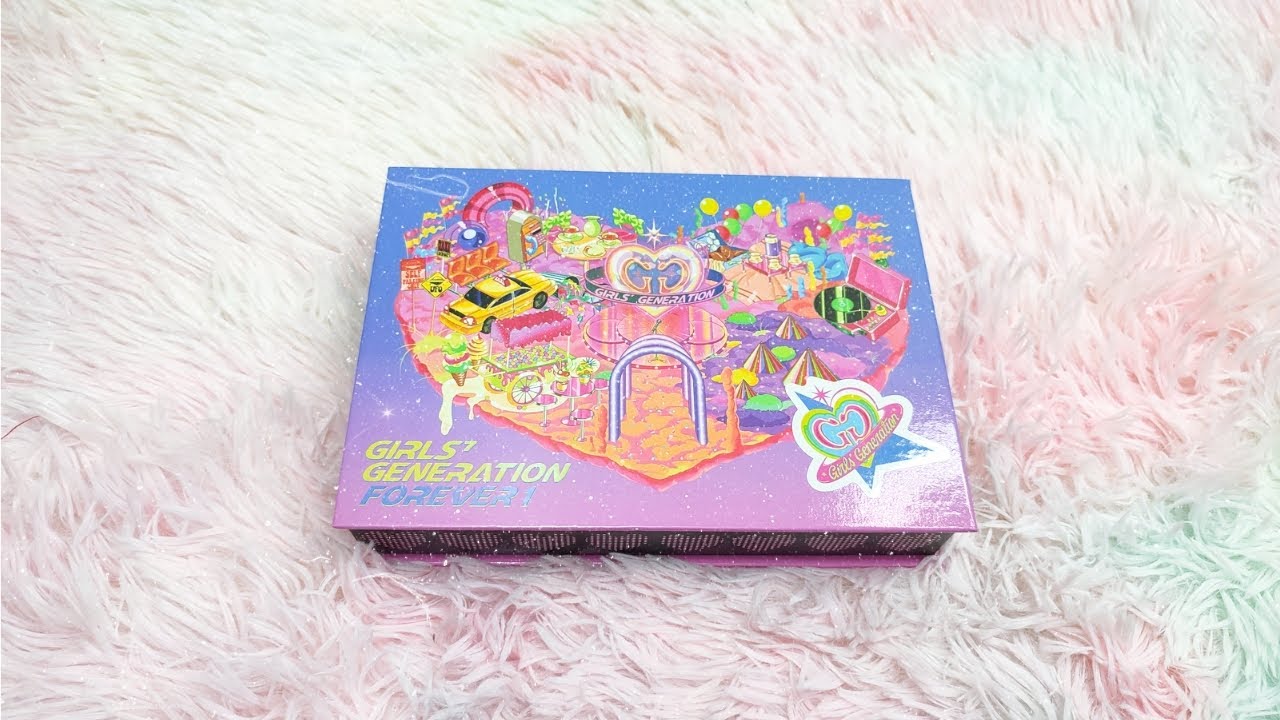 UNBOXING GIRLS' GENERATION 7th Album Forever 1 (Deluxe Version)