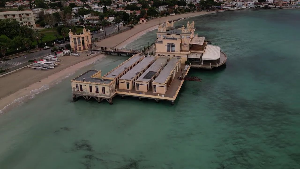 Palermo , Mondello Beach Before the Rain 26Dec2025