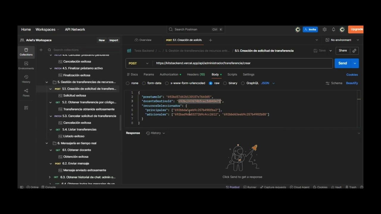 DESARROLLO DE UN SISTEMAS WEB PARA LA GESTIÓN DE RECURSOS DE LABORATORIOS DE LA ESFOT - BACKEND