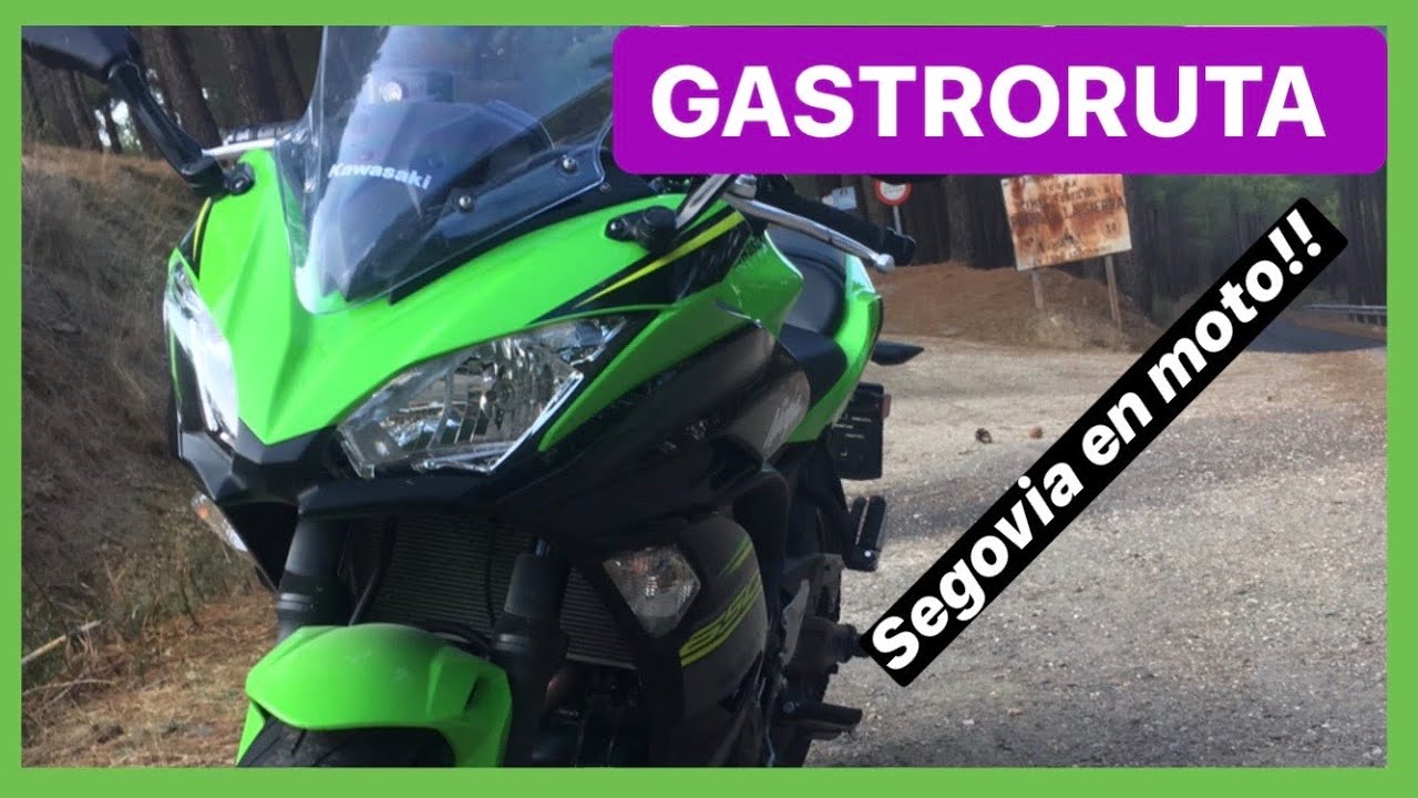 ✅ SEGOVIA EN  MOTO🏍 CON LA KAWASAKI NINJA 650+RESTAURANTE 🐖JOSE MARIA!!! GASTRORUTA CAPÍTULO #8#