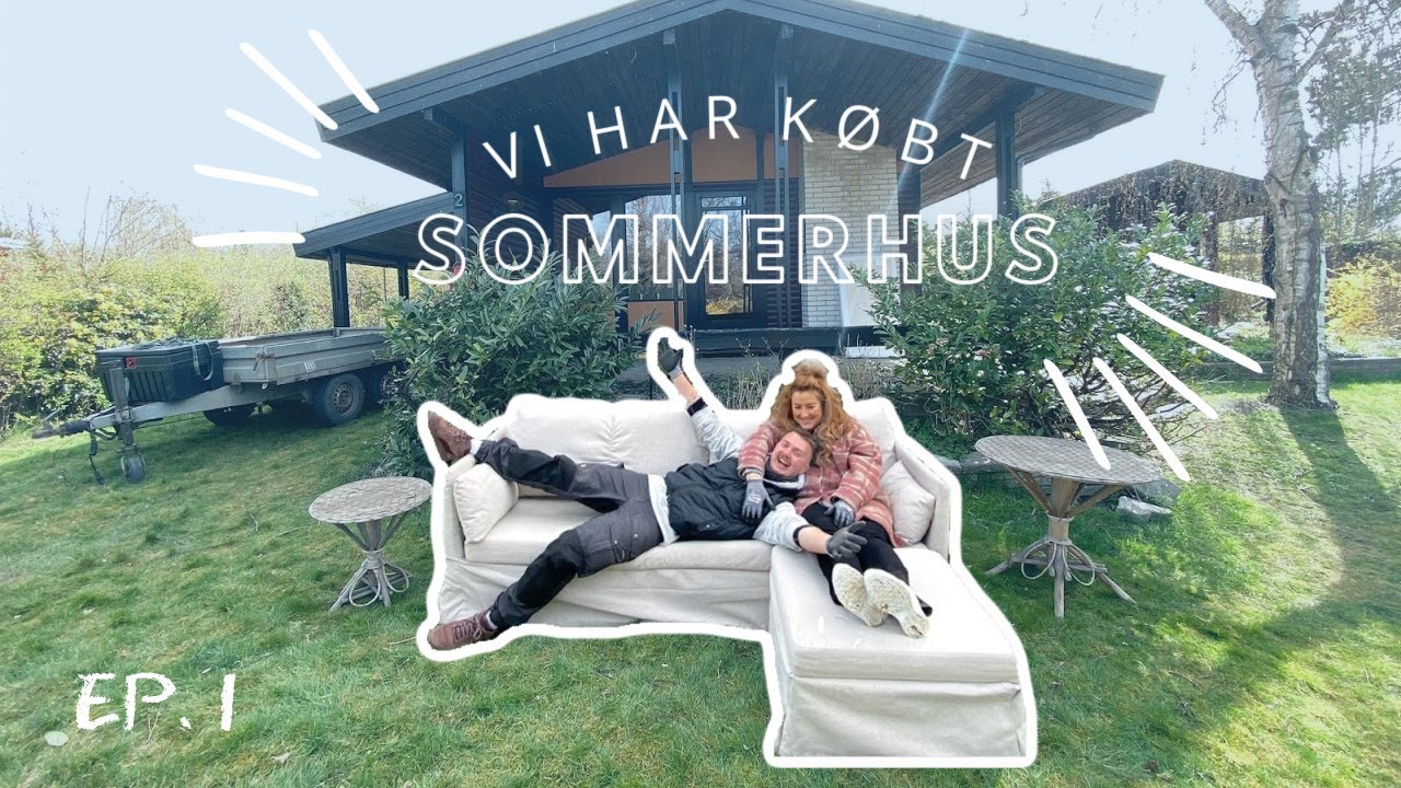 SOMMERHUS EP. 1 | Aftalen kommer i hus, vi får nøglerne & vi rydder hele hytten