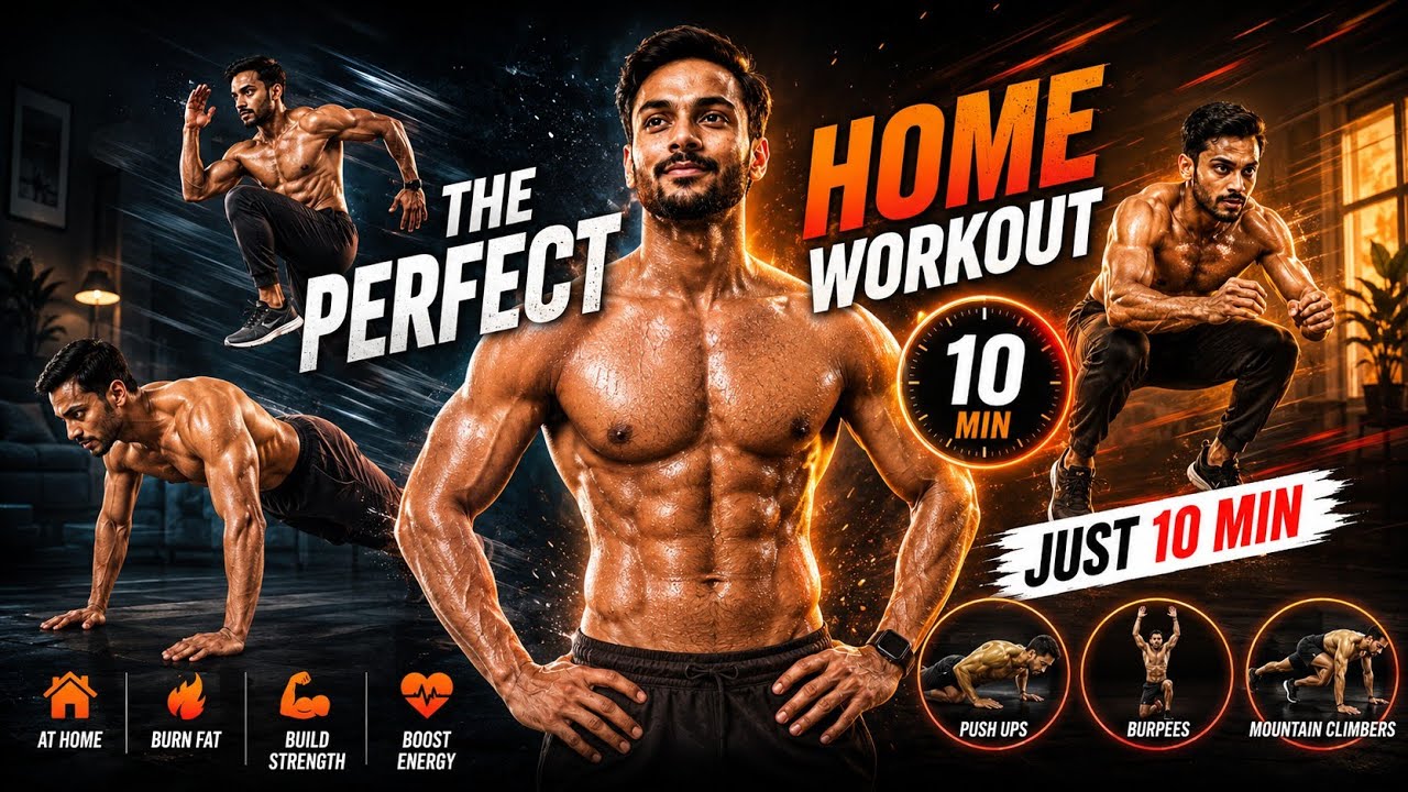 The Perfect 10-Min Home Workout