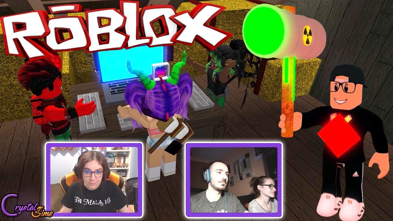 BIENVENIDOS A MI ESPECIAL 50.000 SUSCRIPTORES | FLEE THE FACILITY ROBLOX | CRYSTALSIMS