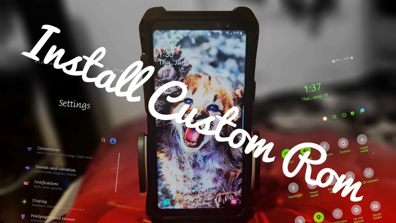 How to install Custom Rom in Samsung Note 8
