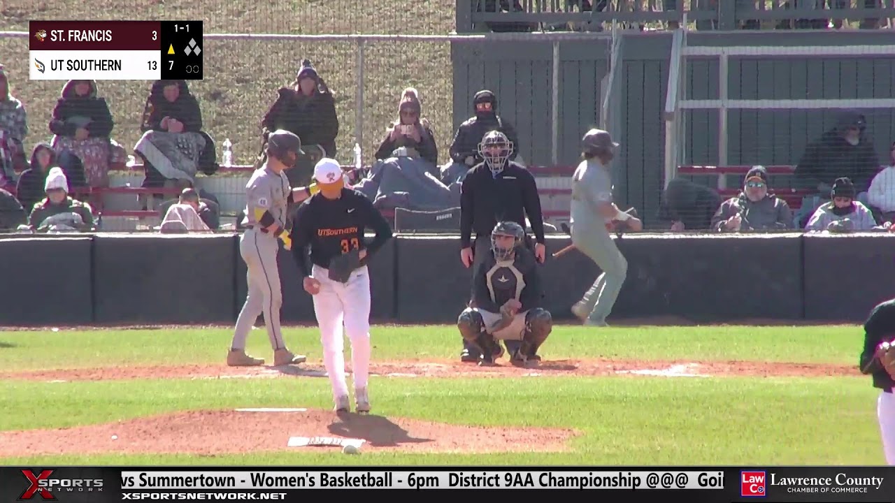 NAIA Baseball: St Francis (ILL) vs. UT Southern Game 3