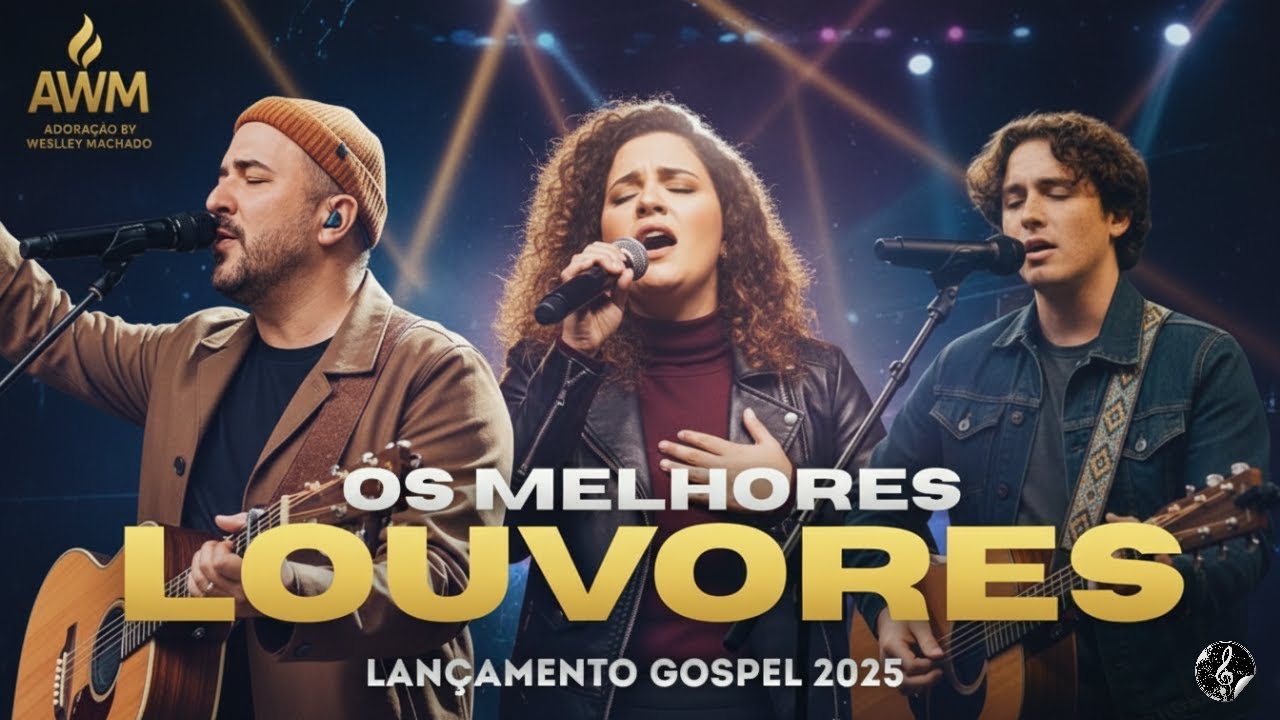 Lançamento 2025 - Os Melhores Louvores de Adoração | Hinos Evangélico Que Toca na Alma - Gospel 2025
