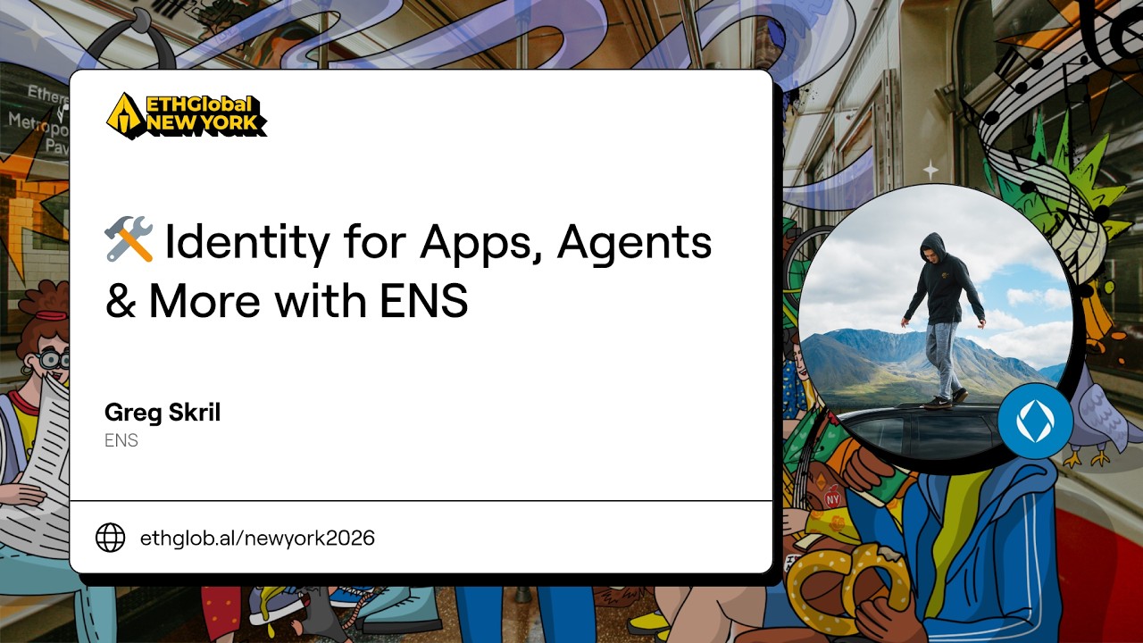 Identity for Apps, Agents & More with ENS I Greg Skril