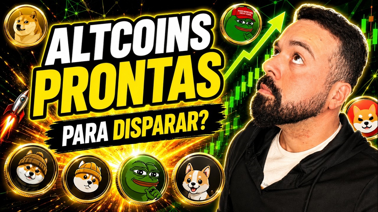 EXPLOS&Atilde;O CRIPTO! +1.600% E ESSAS ALTCOINS PODEM DISPARAR AGORA.