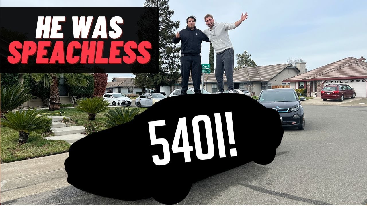 SURPRISING MY FRIEND WITH HIS DREAM BMW!