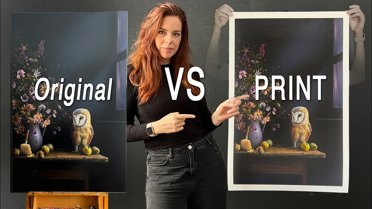 Turning my Paintings into Museum-Quality Prints (Gicl&eacute;e Process)