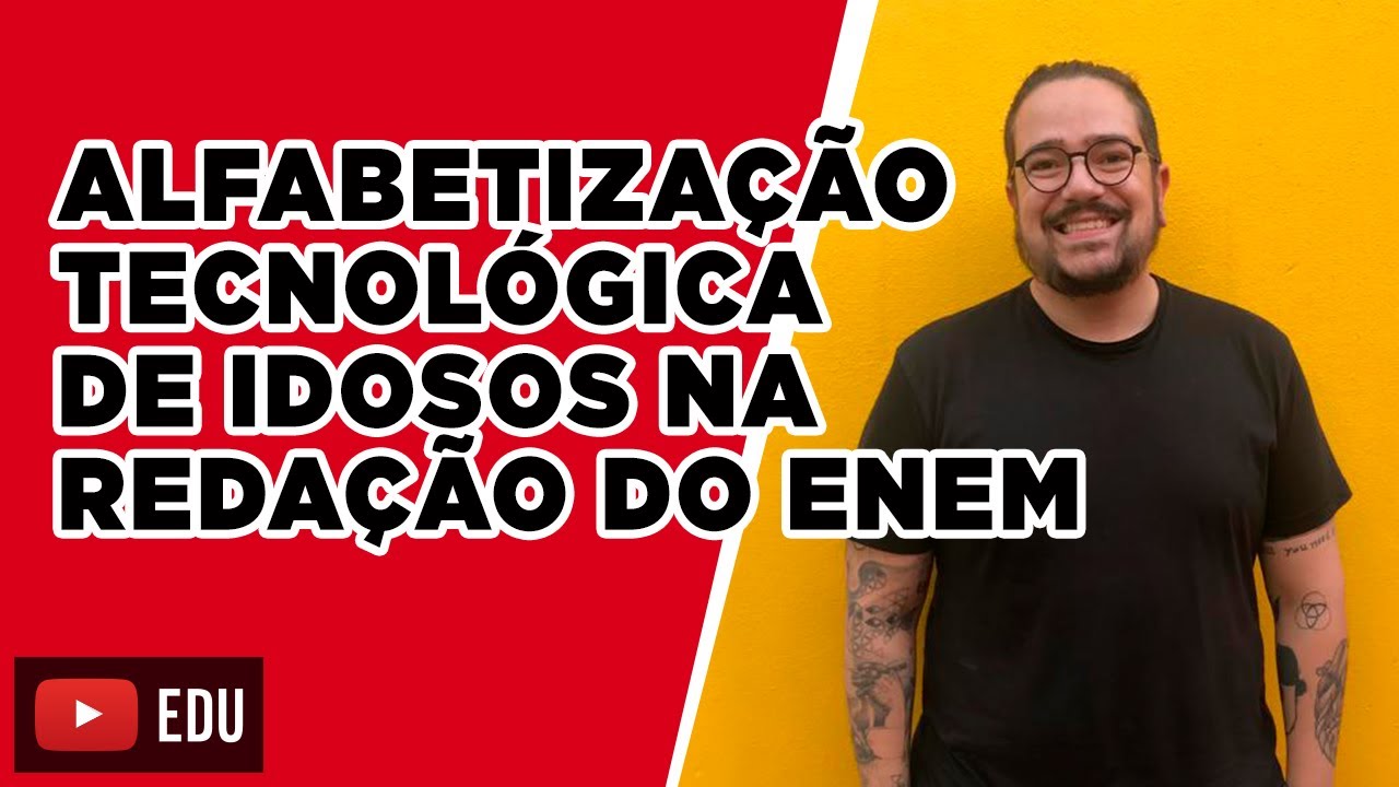 Alfabetização tecnológica de idosos na redação do Enem | Aprendi com o Papai