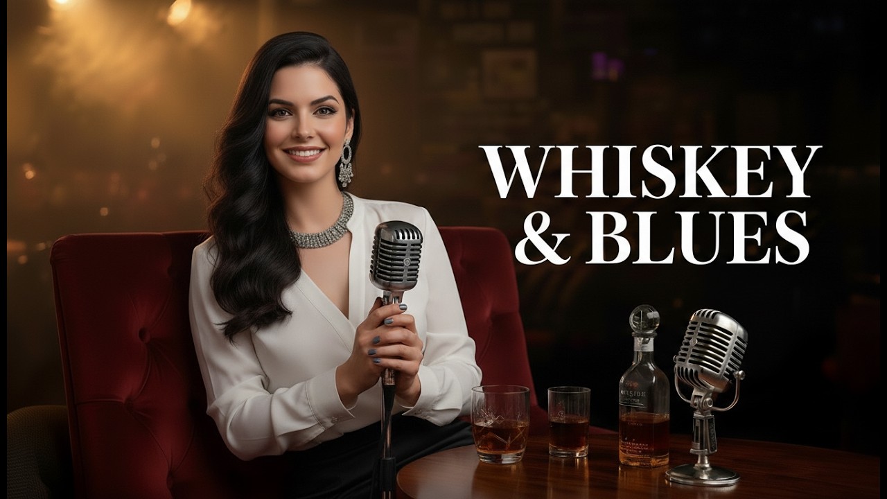 Whiskey Blues Mix 🥃 Elegant Tunes for a Moody Evening Vibe | Chill Blues Bar Music