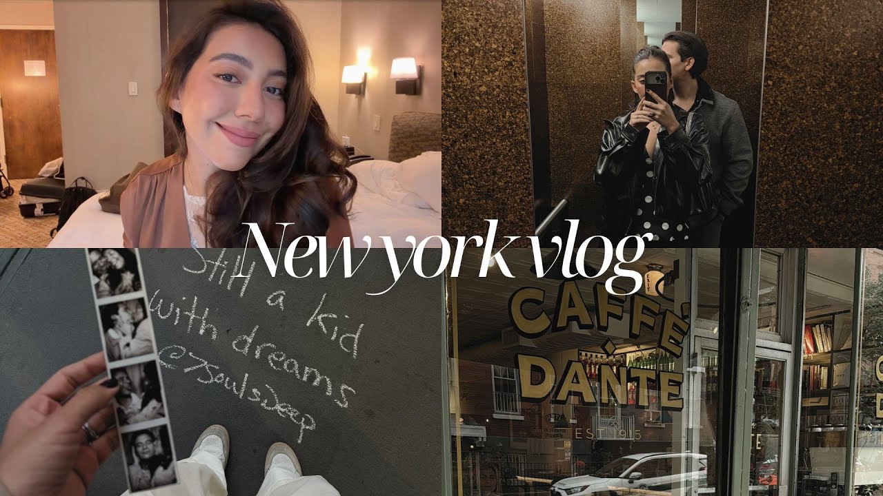 weekly vlog: una semana de otoño en new york + restaurantes deli