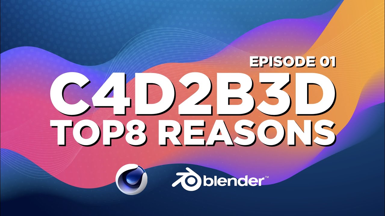 Cinema 4D To Blender 3D - Episode 01