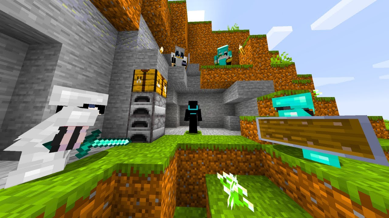 ХУРДНЫ ТАМИРЧИН VS 4 АНГУУЧ ⚔️(MINECRAFT Pt.2)