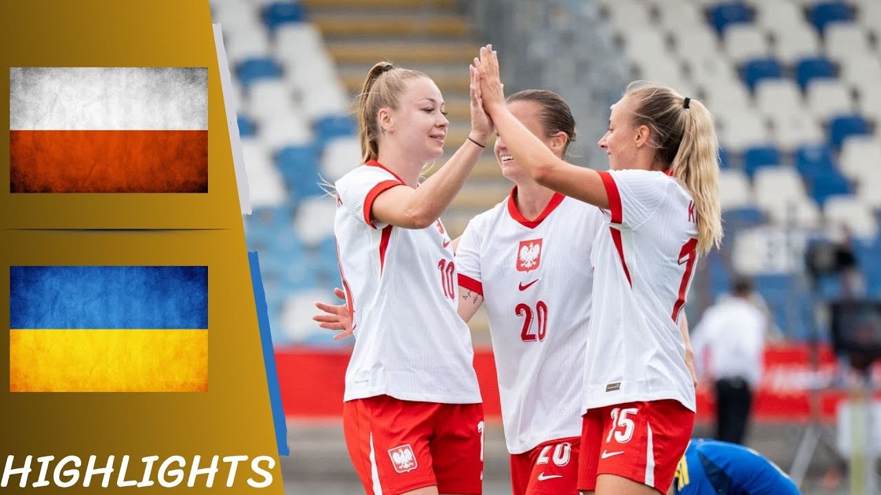 Poland vs. Ukraine | Women's International Friendly - Highlights All Goals 27/06/25