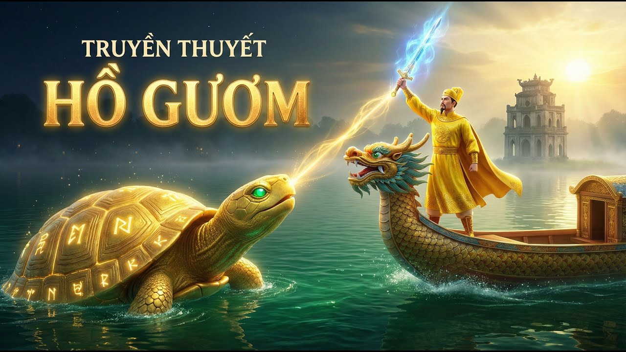 Truyền Thuyết Hồ Gươm | Gươm Thần Thuận Thiên & Rùa Vàng Kim Quy | Phim Hoạt Hình 3D