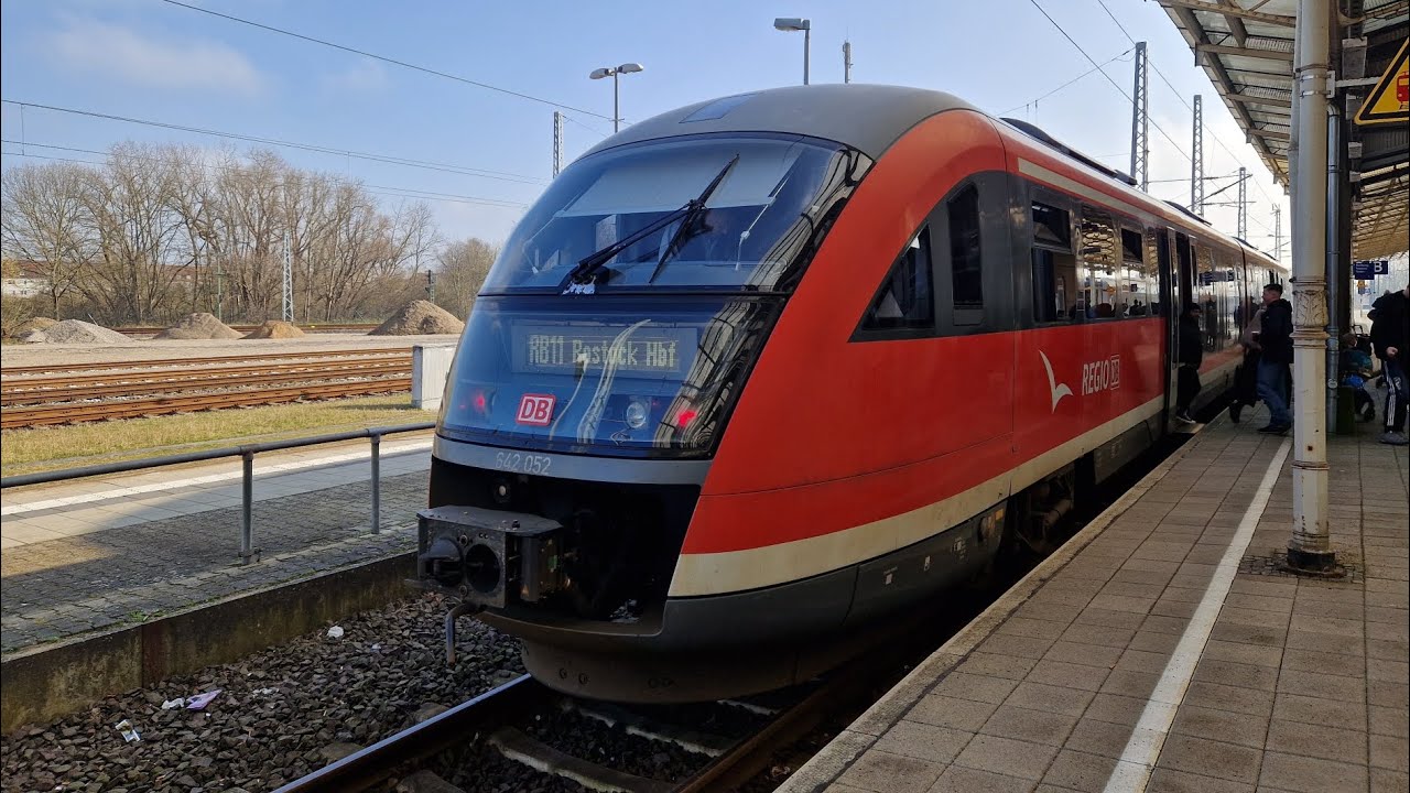 DB Regio Nordost | Mitfahrt in der RB11 von Wismar bis Rostock Hbf in der BR 642 552