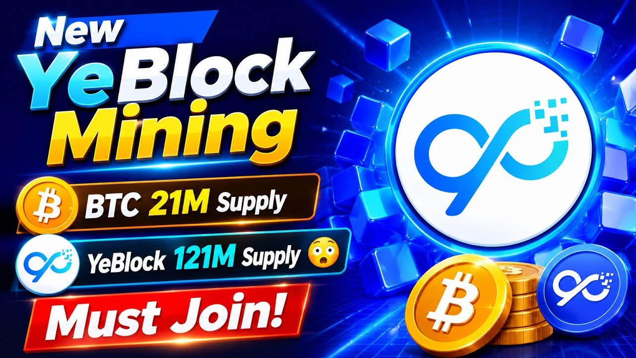 New YBT Mining App | Only 121M Supply 😱 Get 1.21 YBT FREE + 0.5 YBT Daily | Join Now!