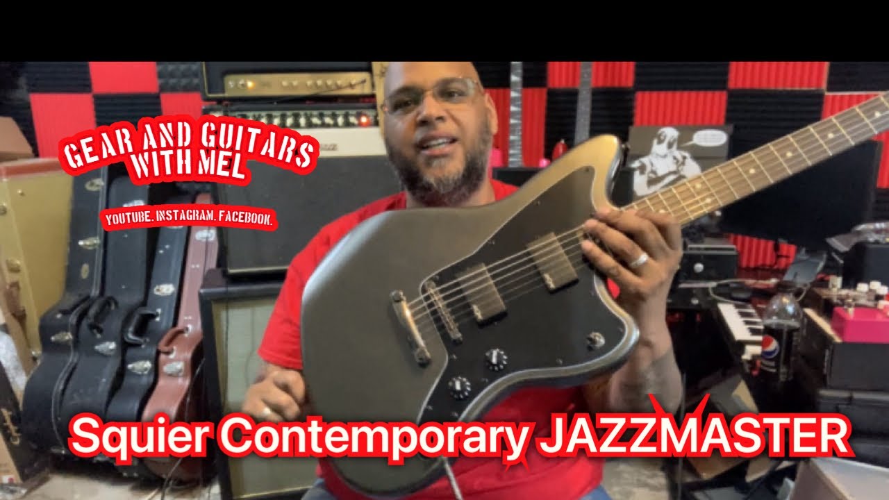 Squier Contemporary Jazzmaster w/SQR Active Humbuckers.