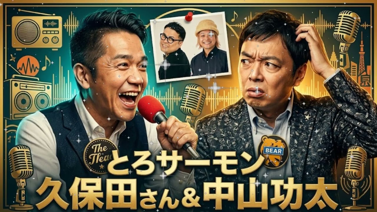 🤣【神回】中川家 × 久保田 × 中山功太。2026年を締めくくる「地獄の毒舌大忘年会」が面白すぎるｗ【ザ・ラジオショー】