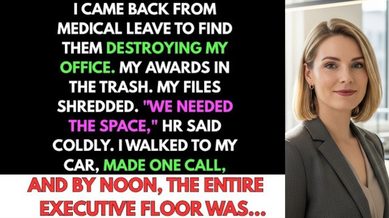I Came to Work to Find My Office Wiped Clean. One Call Changed Everything