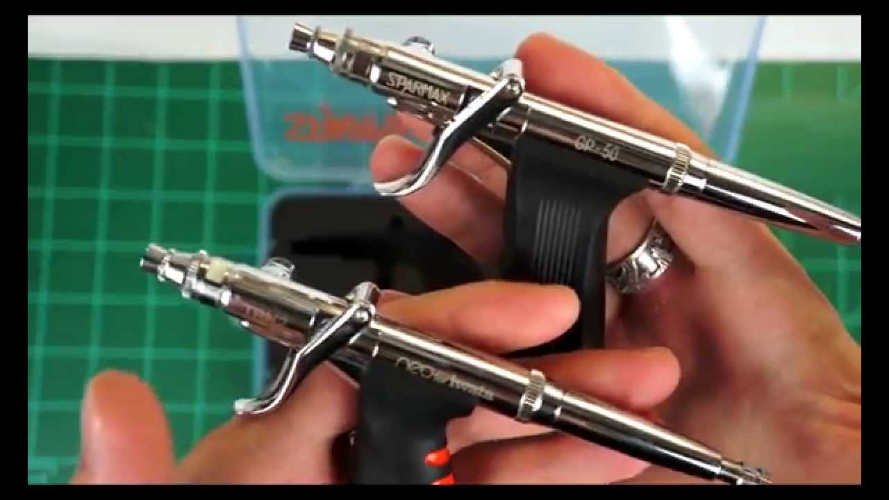 Обзор (скорее впечатление) куркового аэрографа NEO for Iwata TRN 2