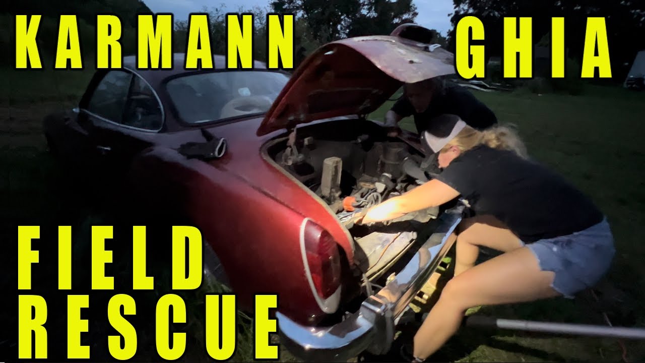 1972 KARMANN GHIA FIELD RESCUE | HHWHEELS