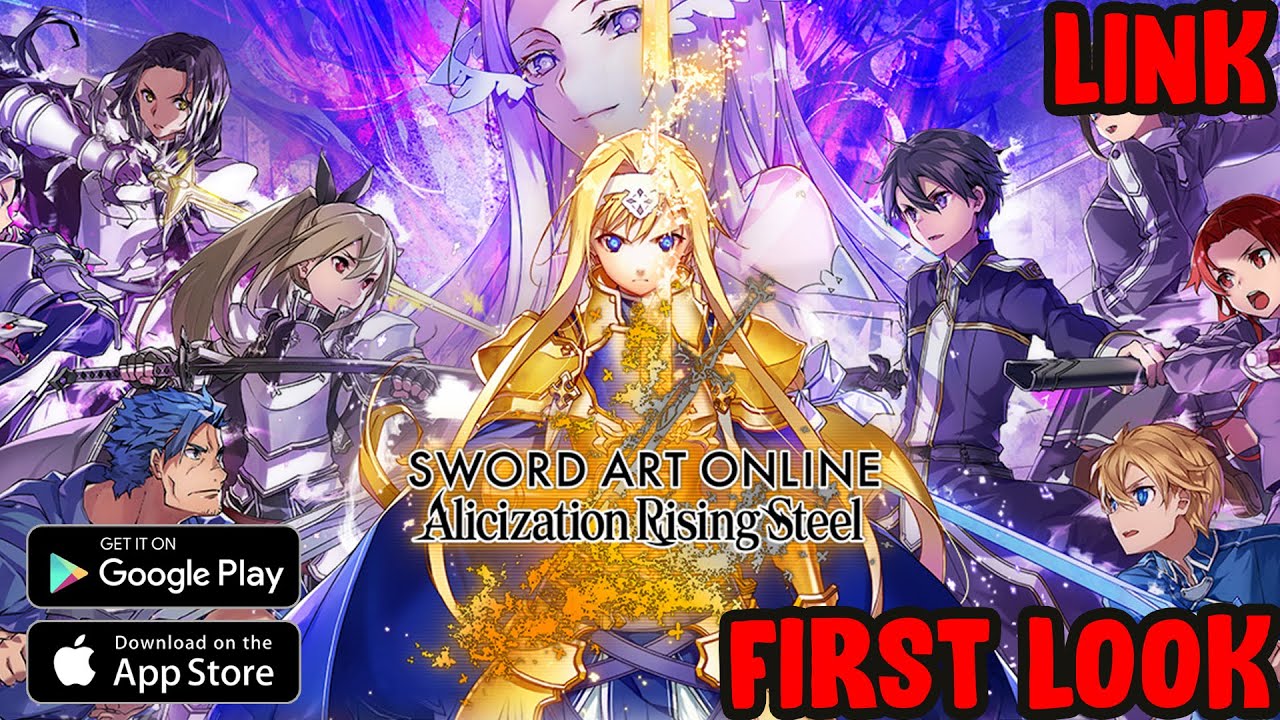 Sword Art Online Alicization Rising Steel - Gameplay | Android & IOS