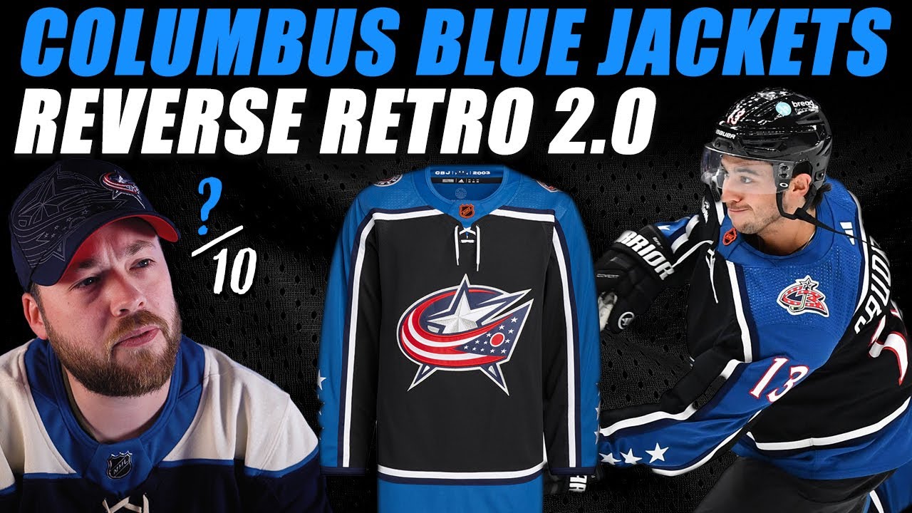 Columbus Blue Jackets Adidas Reverse Retro 2.0 Jersey Review