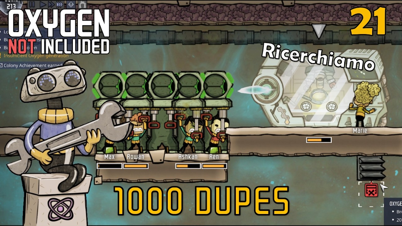 Ricerca avanzata e Raffreddamento - Oxygen Not Included ITA - EP 21