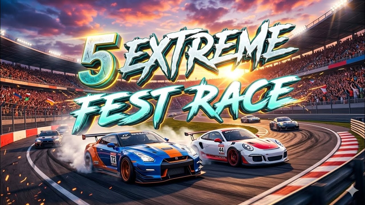 THE ULTIMATE FEST RACE! | 5 Extreme Challenges. 😱