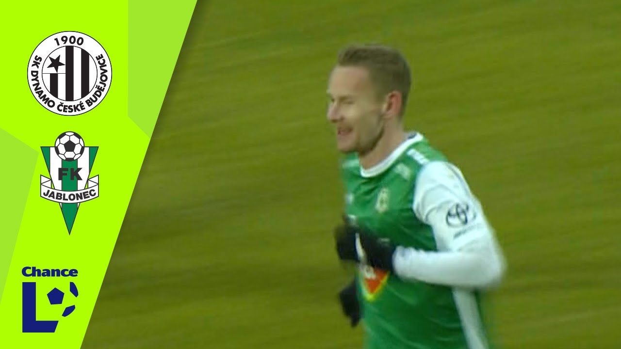 Chance Liga Highlights: SK Dynamo České Budějovice vs. FK Jablonec 2:3 (22. kolo)
