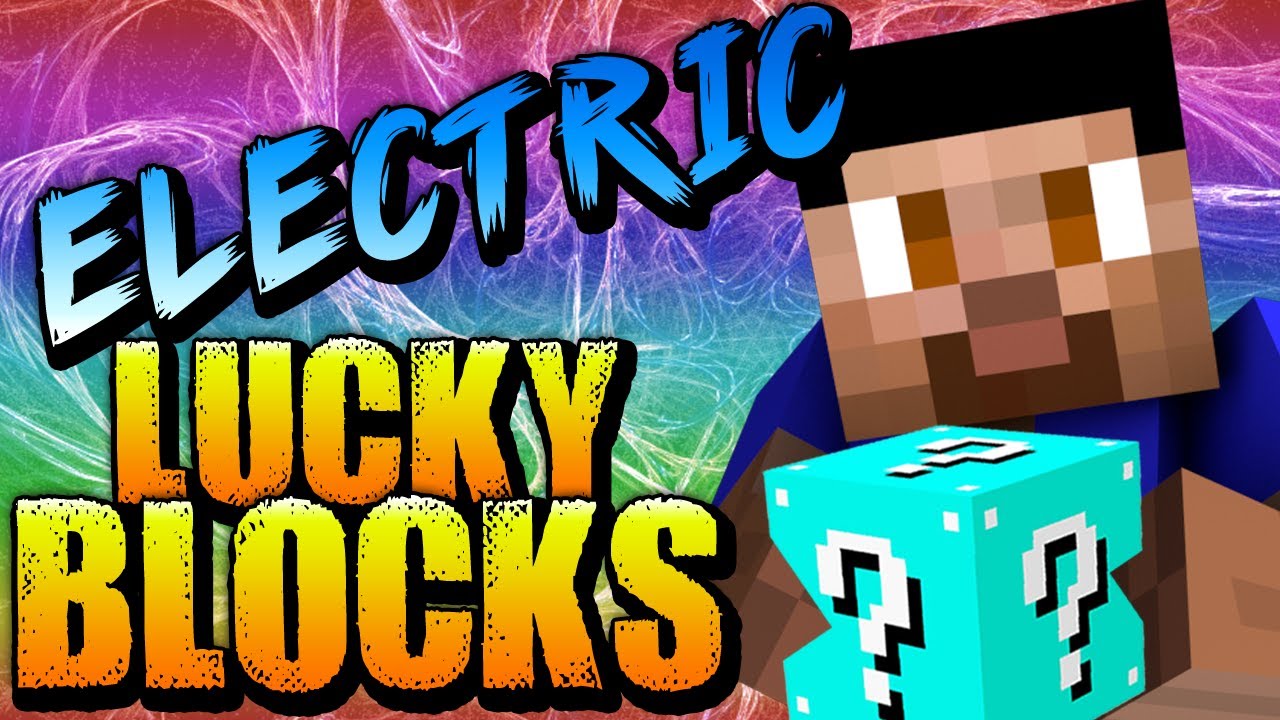 Minecraft ELECTRIC LUCKY BLOCK STAIRCASE #2 with Vikkstar