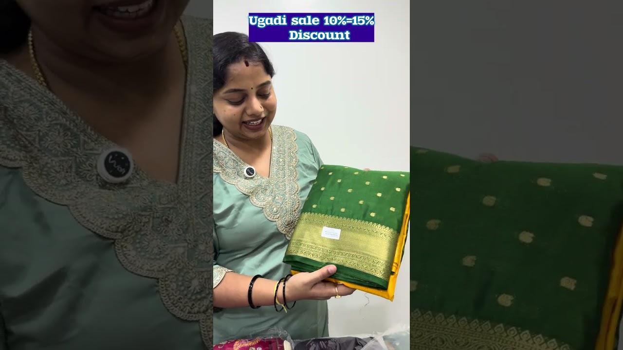 Crs collections ￼ Ugadi sale 10%=15% Discount #lakshmisureshcooking 