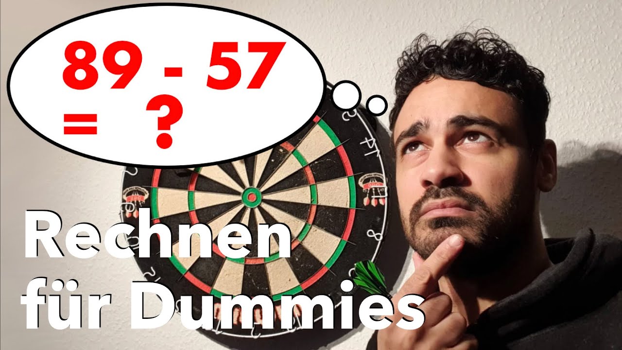Darts rechnen lernen f&uuml;r DUMMIES!  | Tipps und Tricks f&uuml;r Anf&auml;nger | myDartpfeil